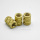 Female Brass Threaded Knurled Insert Embedment Nuts